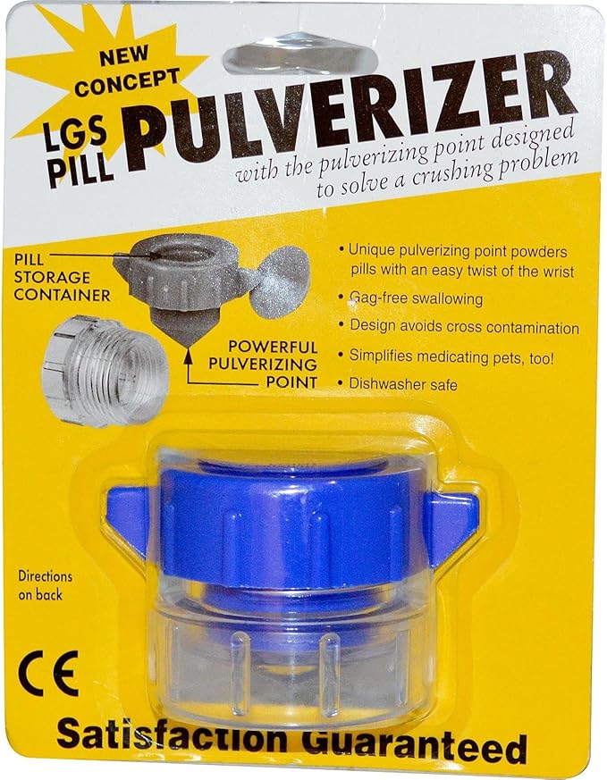 Pill Crusher LGS Health Products, Pill Pulverizer Ea Amazon.ca Pet
