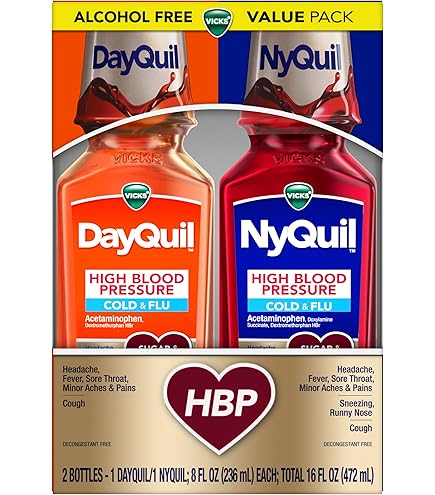 Amazon.com: VICKS DayQuil & NyQuil Diabetes Cold & Flu Relief Medicine Co-Pack, Powerful Multi-Symptom Daytime & Nighttime Relief for Cold, Cough, and Flu Symptoms, Sugar & Alcohol Free, 2 x 12 FL Amazon.com: VICKS DayQuil & NyQuil Diabetes Cold & Flu Relief Medicine Co-Pack, Powerful Multi-Symptom Daytime & Nighttime Relief for Cold, Cough, and Flu Symptoms, Sugar & Alcohol Free, 2 x 12 FL
