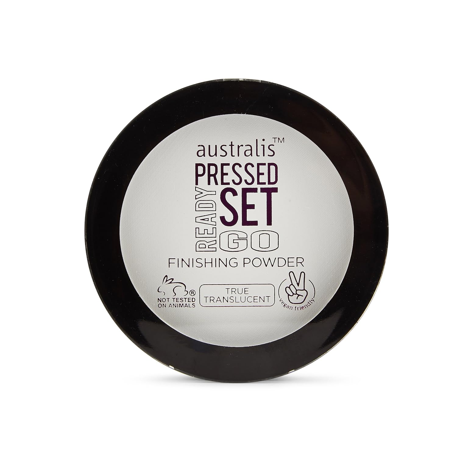 Australis Pressed Ready Set Go! Finishing Translucent Powder Cruelty Free Vegan Friendly Makeup