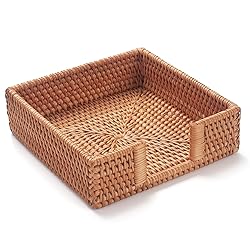 Rattan Napkin Holder Square, Napkin Holders for