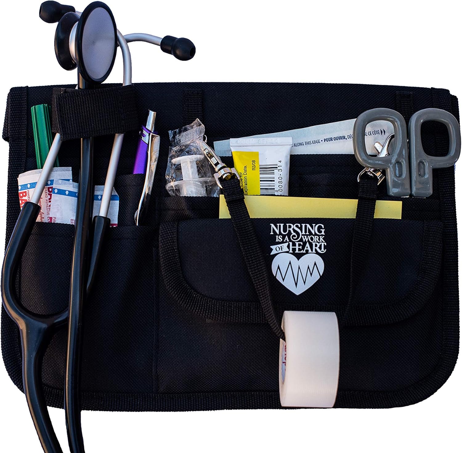 Nurse Fanny Pack with Stethoscope Holder Medical Waist