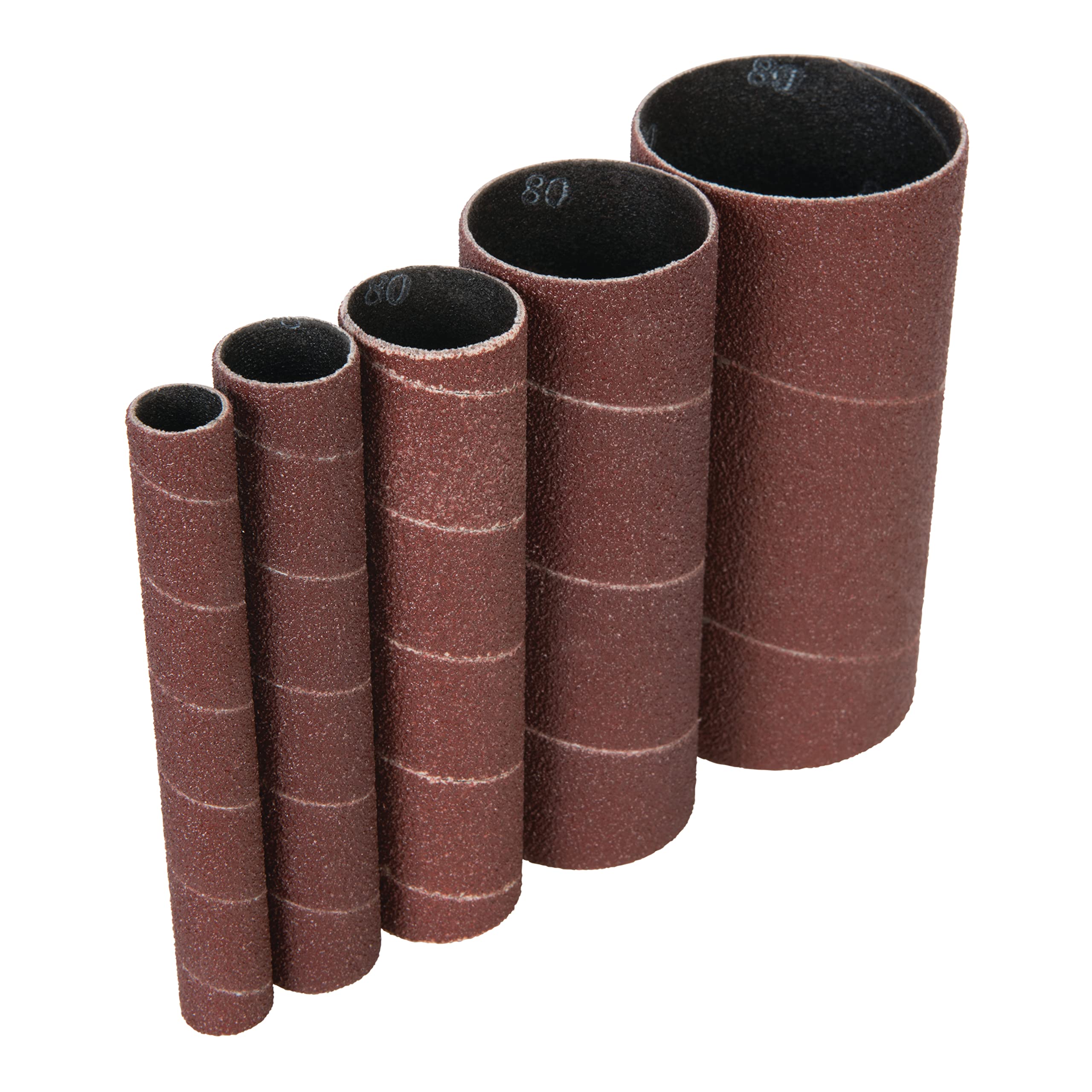 Triton Aluminium Oxide Sanding Sleeves 5pce 80G TSPSS80G5PK (571768)