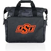 Picnic TIME NCAA Oklahoma State Cowboys On The Go Lunch Bag Cooler, Soft Cooler Lunch Box, Insulated Lunch Bag, (Black Camo)