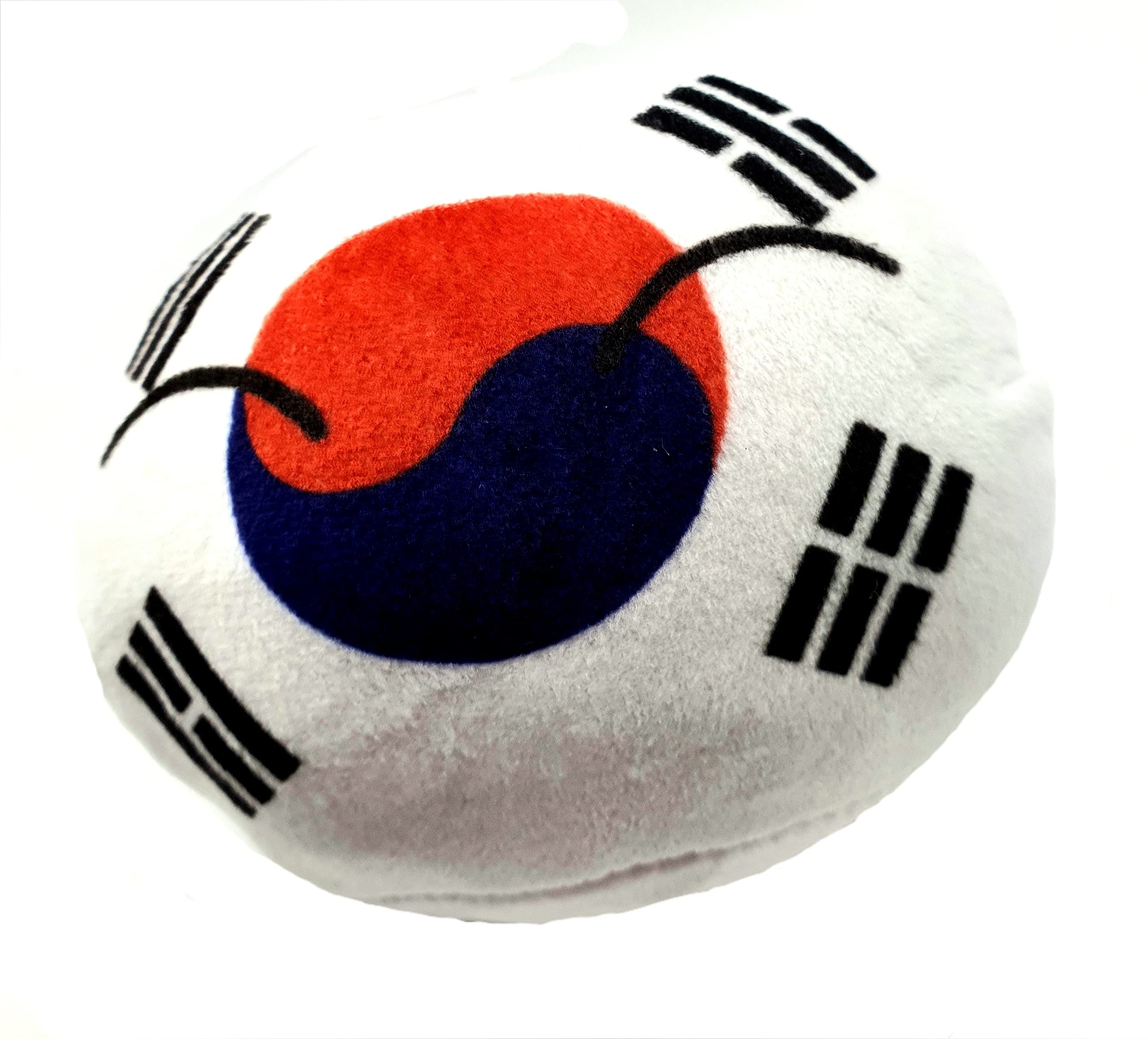 10cm Countryballs Country Ball Cute South Korea Korean Asia Flag Cuddly Meme Ball Toy Gift
