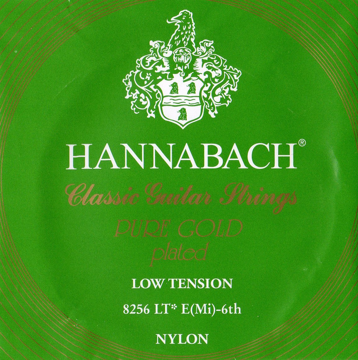 Hannabach 652646 Klassikgitarrensaiten Serie 825 Low Tension Spezialvergoldung - E6