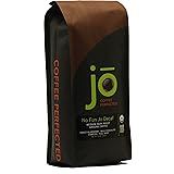 NO FUN JO DECAF: 12 oz, Organic Decaf Ground Coffee, Swiss Water Process, Fair Trade Certified, Medium Dark Roast, 100% Arabi