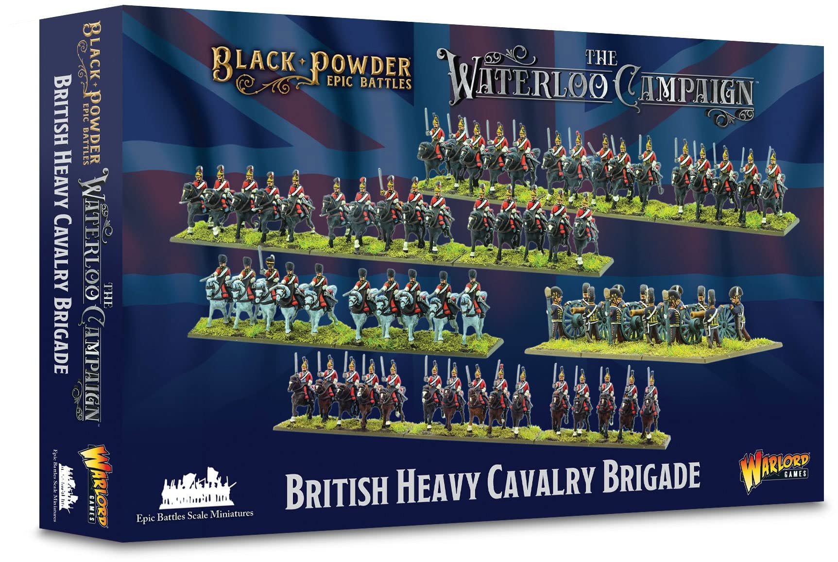Warlord Games British Heavy Cavalry Brigade - Black Powder Epic Battles