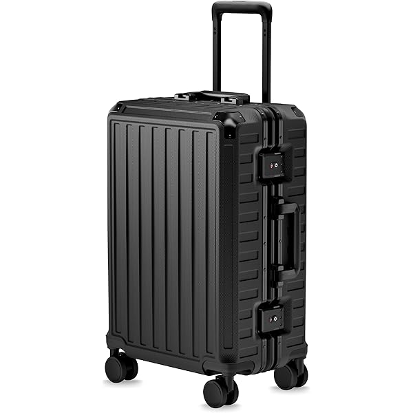 Amazon.com | HTBNFYY Metal Suitcase Aluminium Silver Suitcase