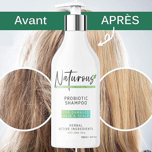 NATURAL AFTER KERATIN ALOE VERA SHAMPOO – PARABEN ALCOHOL SULFATE AND SALT FREE – NUTRIENTS RICH ORGANIC HERBAL INGREDIENTS – REPAIR AND ANTI FRIZZ – POST HAIR COLORATION FOR DAMAGED HAIR – 17 OUNCES