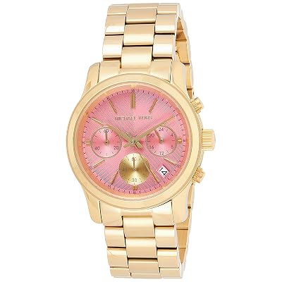 Michael Kors Womens MK6161 - Runway GoldPink Watch Nigeria  display picture 2