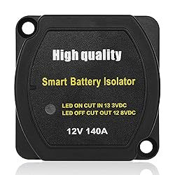 Jtron 12V 140 Amp Dual Battery Smart Isolator