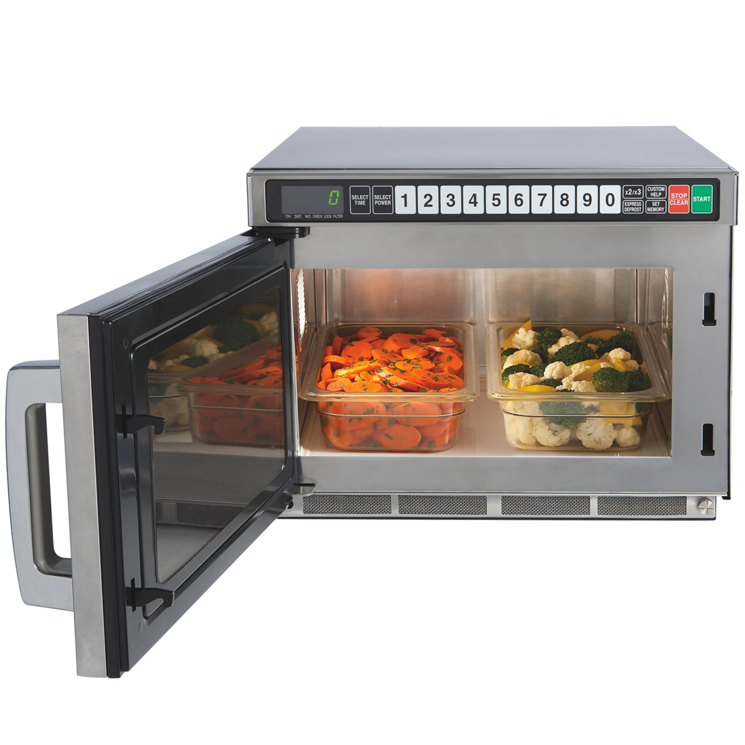 Sharp R-CD1800M Commercial Microwave, Silver