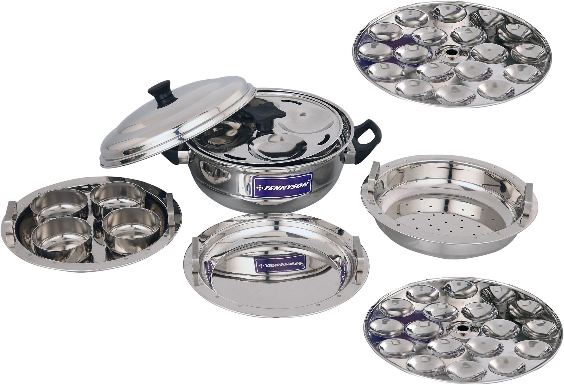 TENNYSON MULTIKADAI Small with Mini IDLI and DHOKLA