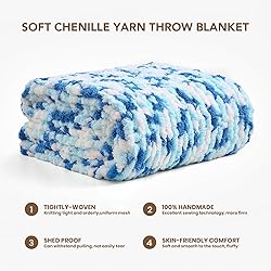L'AGRATY Chunky Knit Blanket
