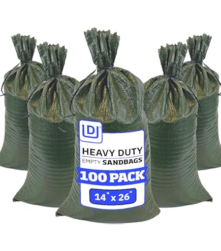 Sandbaggy Sacs De Sable Pou Inondation Taille 35,6 X 66 Cm