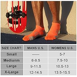 Unisex No Show Athletic Running Socks Cushion