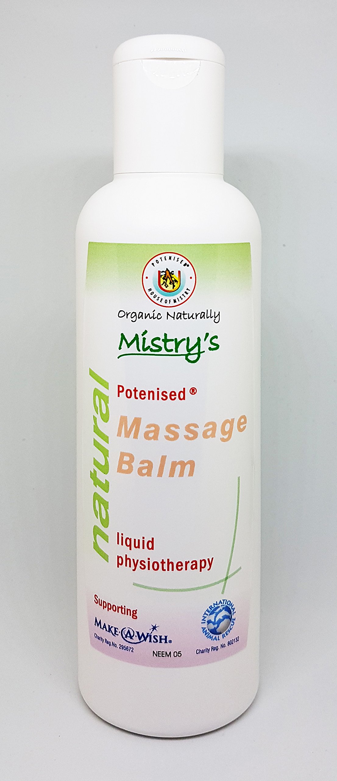 The House of Mistry Potenised Massage Balm - Balm - Adults, Muscle & Joint Pain, Minor Injuries & Ailments - Unisex