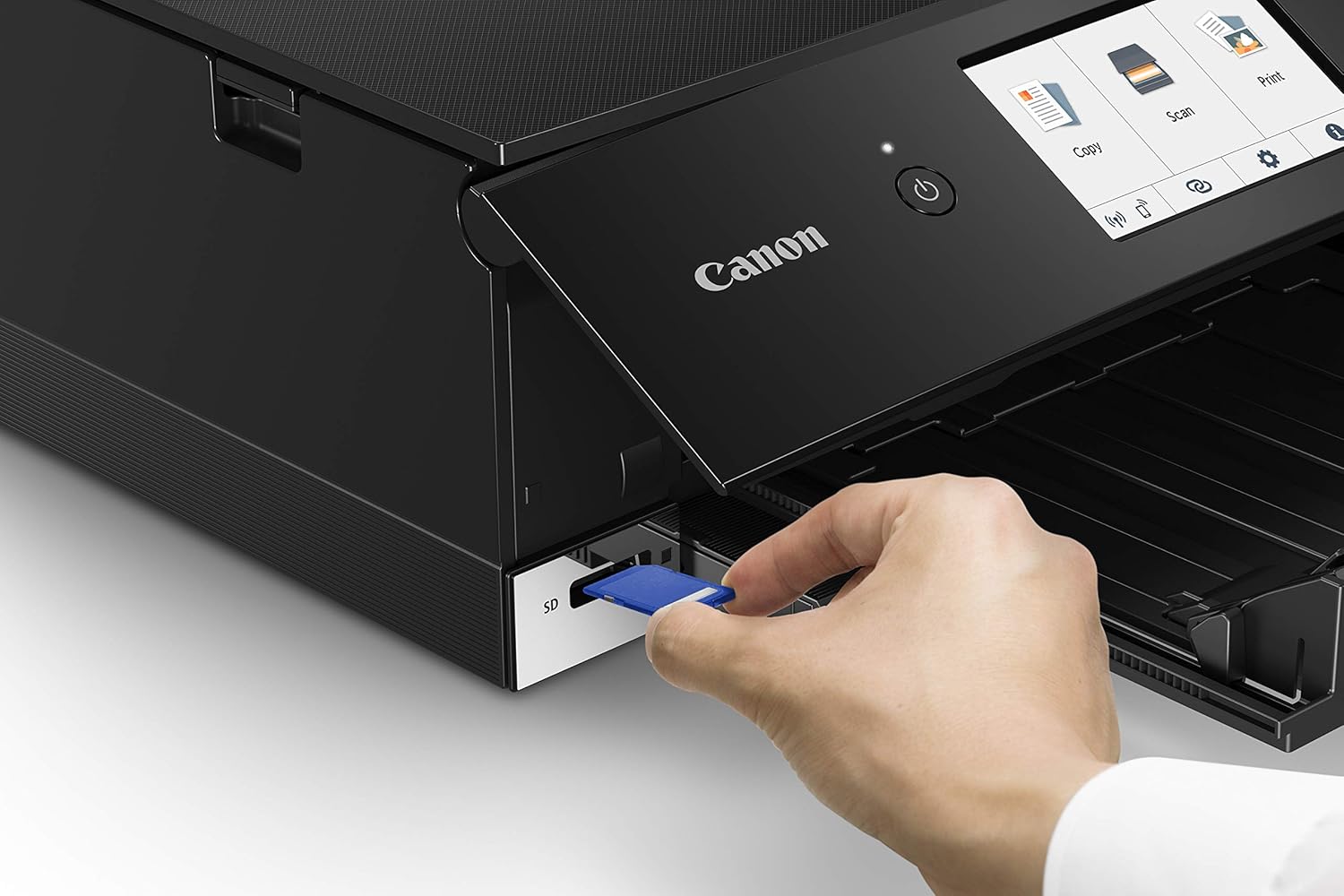Canon TS8220 Wireless All in One Photo Printer with Scannier and Copier, Mobile Printing, Black,  Dash Replenishment Ready: Electronics