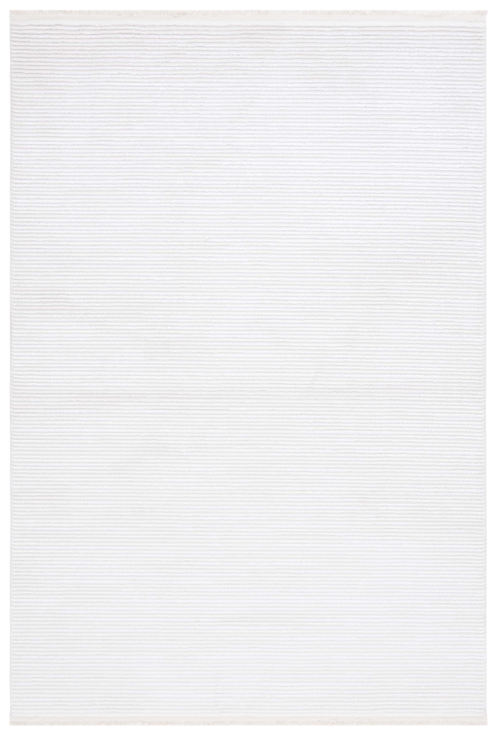 Safavieh Whisper Collection Modern Rug for Living Room Dining Room Bedroom Short Pile Ivory 3ft x 5ft