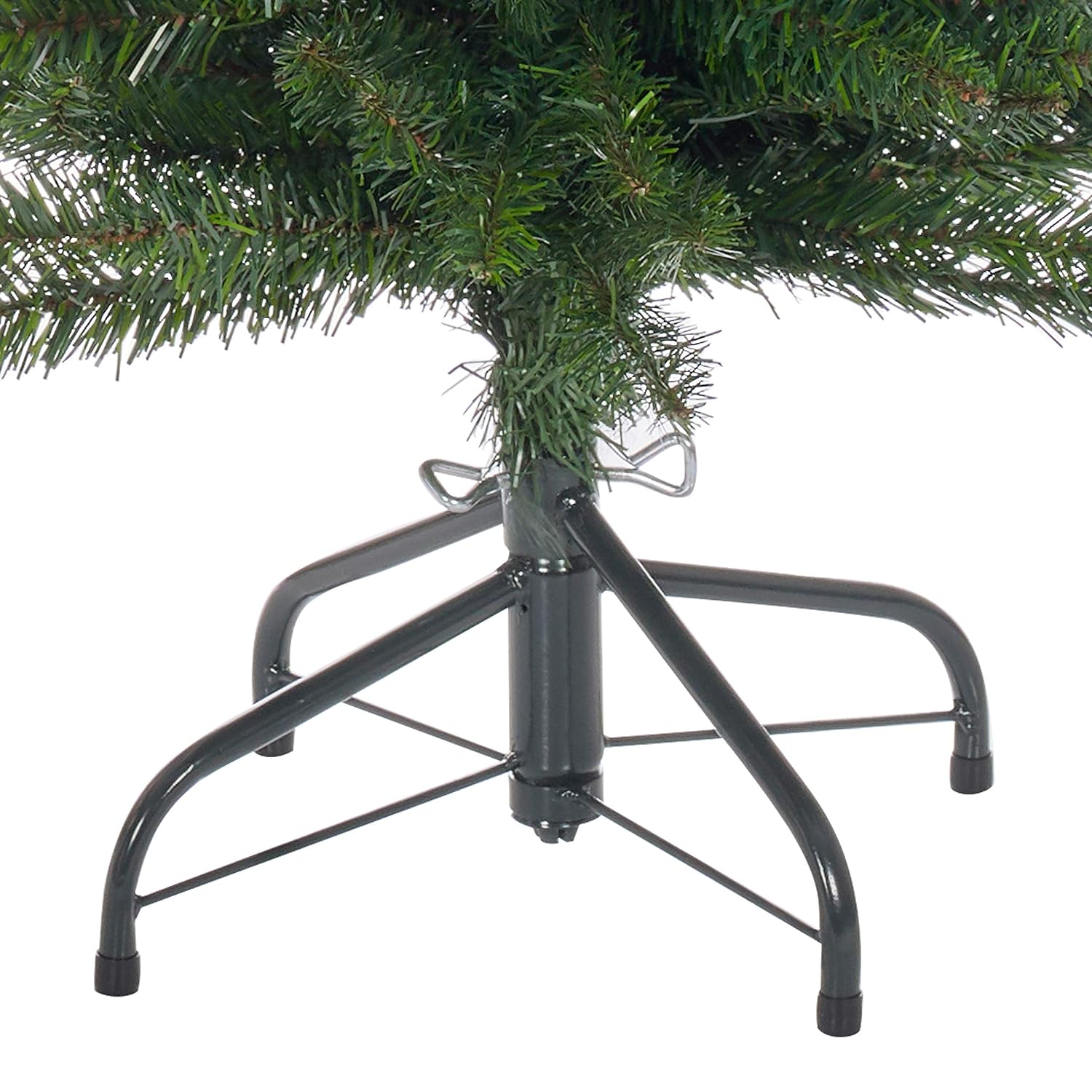 The Christmas Workshop 110 White Led Pre Lit 6ft Black 560 Tip Slim Line Christmas Tree Seasonal Decor Trees Pre Lit Slimline Christmas Tree