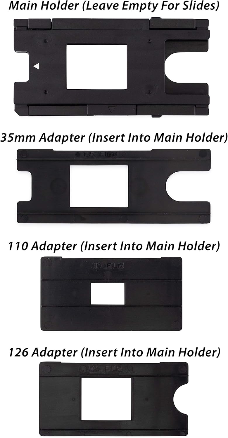 ClearClick Virtuoso 2.0 (Second Generation) 22MP Film & Slide Scanner with Extra Large 5" LCD Screen - Convert 35mm, 110, 126 Slides and Negatives to Digital Photos: Electronics