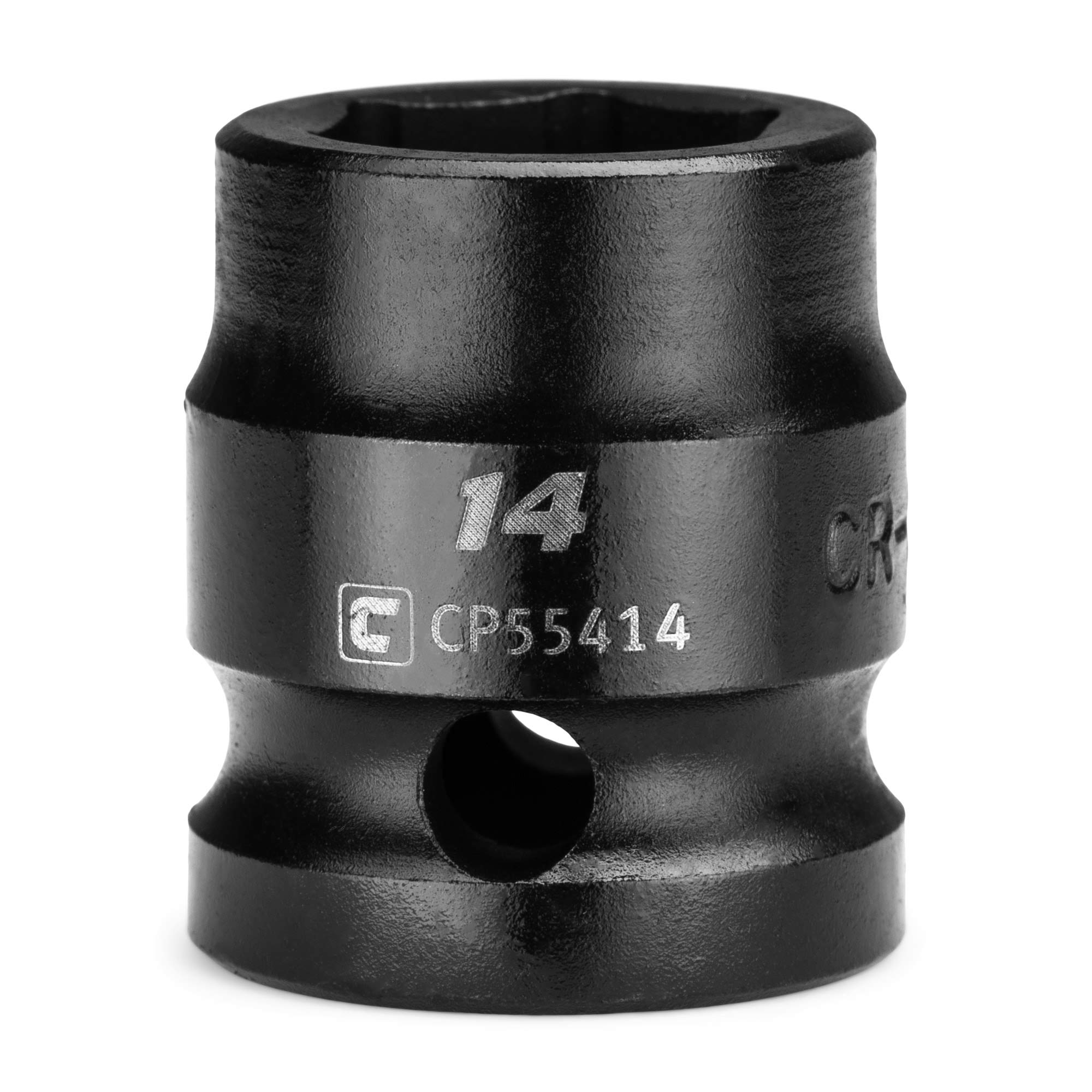Photo 1 of Capri Tools 14 mm Stubby Impact Socket, 1/2 in. Drive, 6-Point, Metric