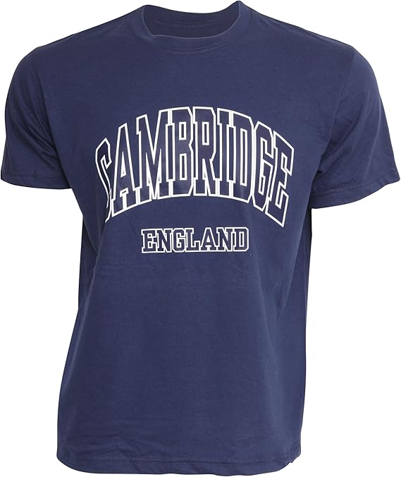 メンズ Cambridge England ケンブリッジ イングランド 綿100 半袖tシャツ トップス カットソー 男性用 Tシャツ カットソー 通販 Amazon