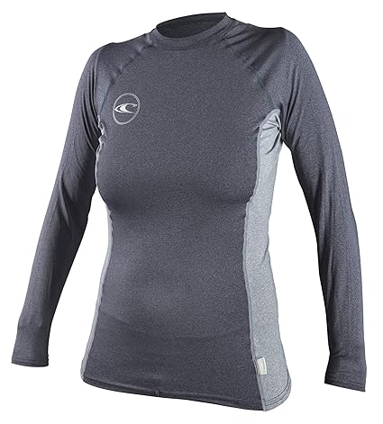 playera gris manga larga