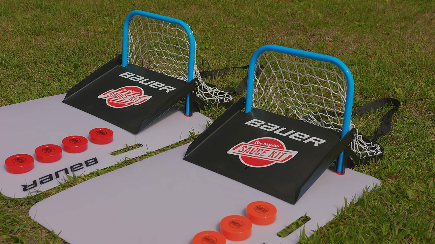 Bauer Deluxe Hockey Sauce Kit The Original Games, Training & Trick Shot Kit: Toys & Games