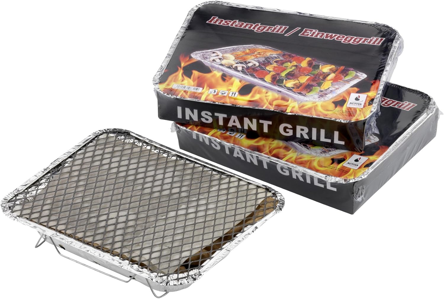 ACTIVA 10050 Instant Disposable BBQ Amazon.co.uk Garden & Outdoors