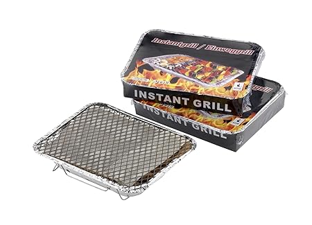 ACTIVA 10050 Einweggrill Einmalgrill aus Aluminium