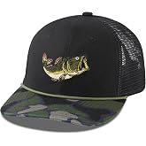 BASSDASH Camo Rope Trucker Hat Baseball Cap Mesh Back for Men Women Duck Deer Hunting Fly Fishing Camping