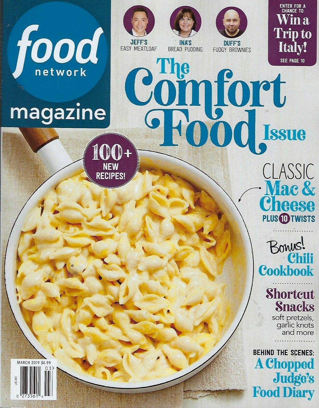 Food Network Magazines March 2019 Generic Amazon Com Books