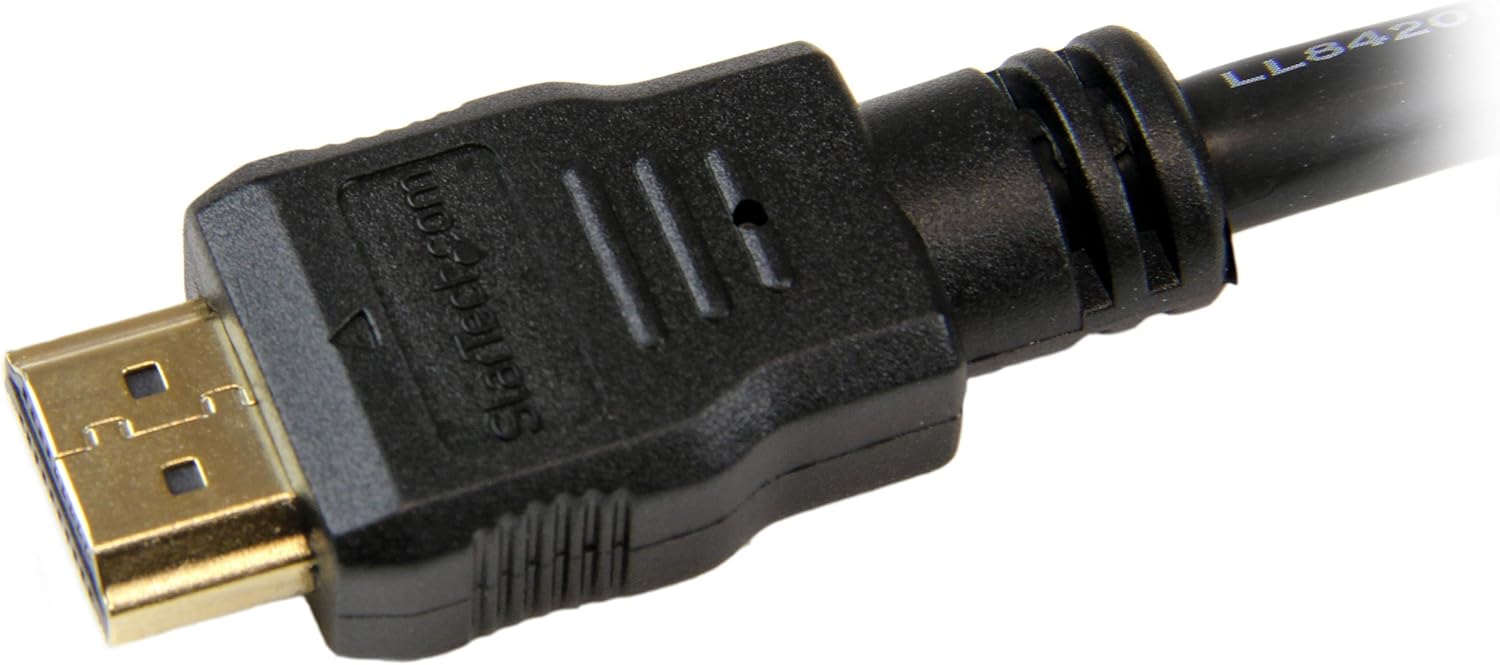 StarTech.com HDMM6 6 ft High Speed HDMI Cable, Ultra HD 4k x 2k HDMI Cable, HDMI to HDMI M/M, 6 ft HDMI 1.4 Cable - Image 5