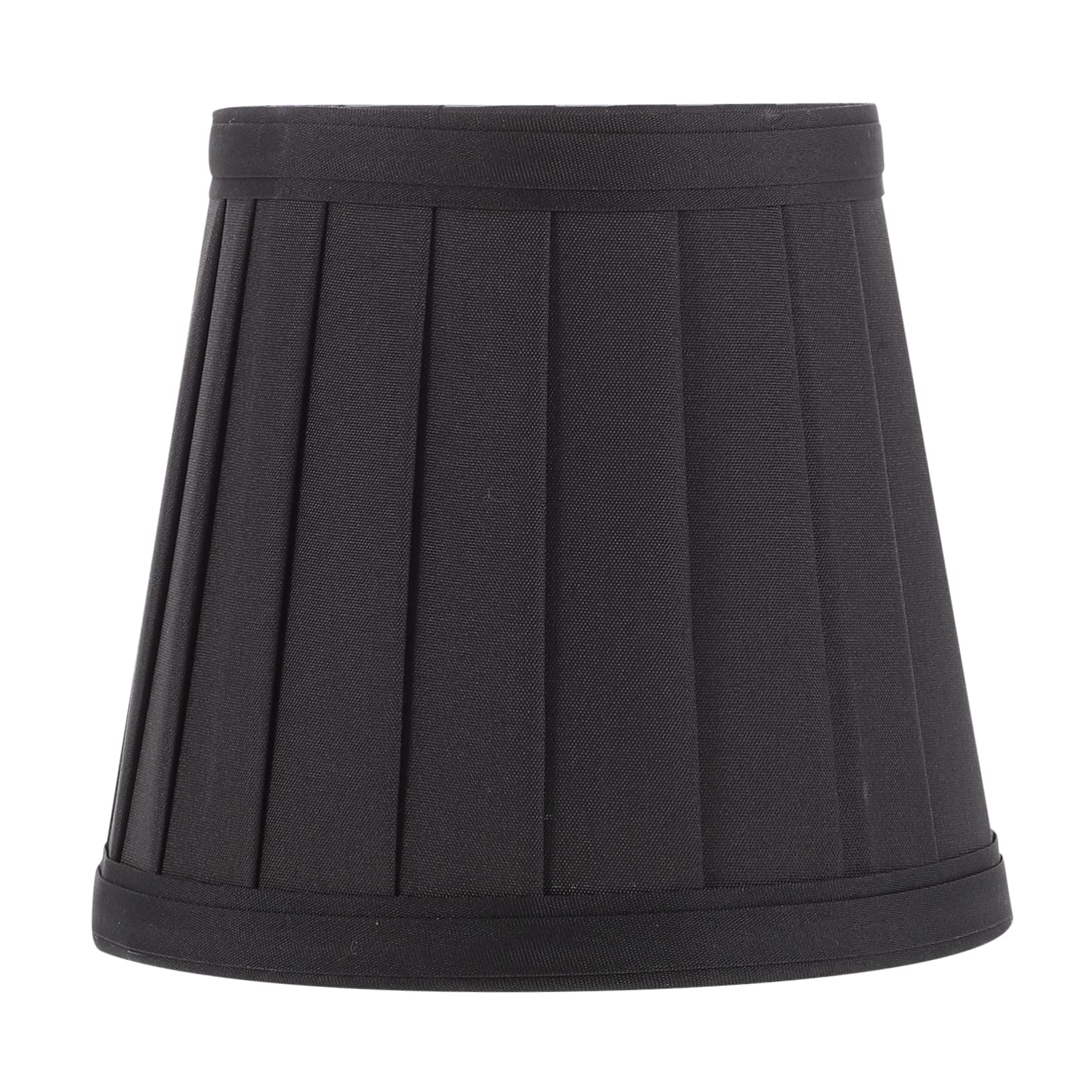 CAXUSD Wall Lamp Shade Black Pleated Lamp Shade Pendant Light Cover Chandelier Small s Vintage s Bedside Table Light Small Accessory