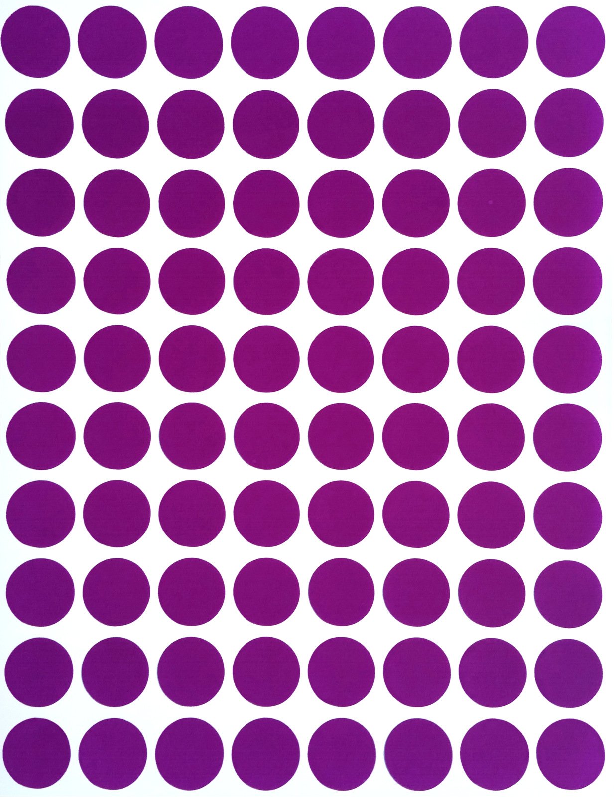 Royal Green (13MM) Purple Colour-Coding Labels for Organizing 1.3CM Circular Sticky Dots 1200 Pack