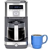 GE Drip Coffee Maker With Timer | 12-Cup Glass