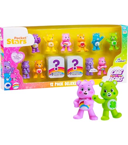Care Bears（ケアベア）8体　セット売り Amazon.com: Care Bears Blind Box Figures 8 Pack Deluxe, Mini