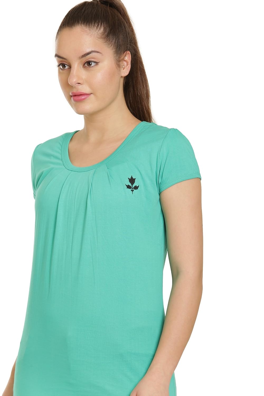 goldstroms women round neck casual / yoga / jogging t-shirt