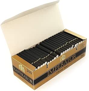 Imperator Carbon 200 Tubos de Cigarrillos filtrados Color ...