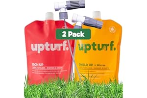 Fall Lawn Fertilizer Kit 2-Pack – Strengthen Roots & Prepare Lawn for Winter – Repair & Protection – Easy Hose-Attach Applica