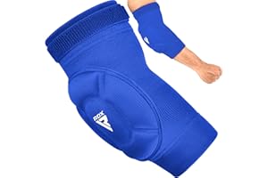 RDX Pro Elbow Pads, Muay Thai MMA Kickboxing Sparring Elbow Guard, Martial Arts Striking Protection, Volleyball Wrestling Bas