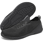 Dannto Men Barefoot Walking Shoes Minimalist Sneaker Zero Drop with Wide Toe Box for Trail Running and Gym Fitness