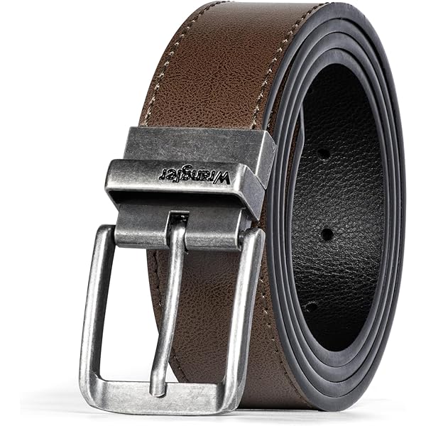 Wrangler leather made in Romania western silver disk detail belt Wrangler Men main image 2