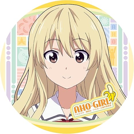 Amazon Tvアニメ アホガール 缶バッジスタンド さやか アニメ 萌えグッズ 通販