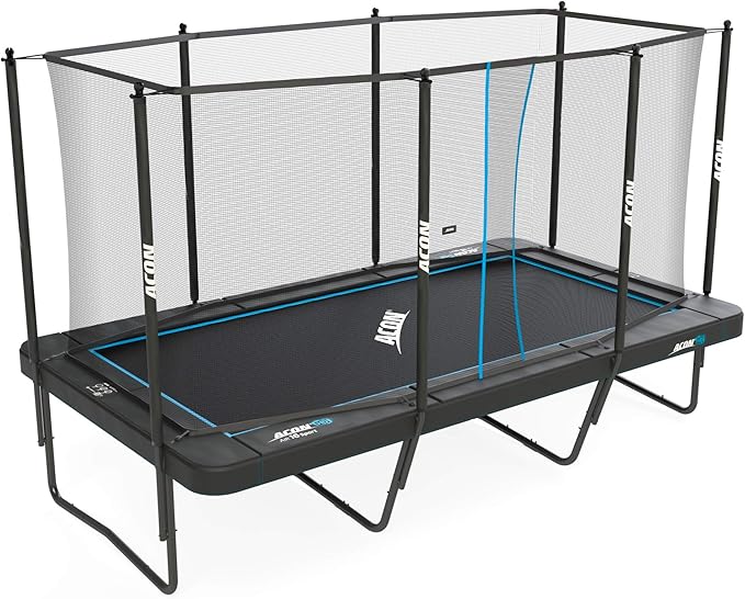 Acon Trampolin Air 16 Sport HD mit Gehäuse Beinhaltet rechteckiges