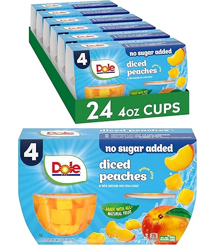 Amazon.com: Dole Fruit Bowls No Sugar Added Snacks, Cherry Mixed