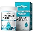 Probiotics 60 Billion CFU - Probiotics for Women, Probiotics for Men and Adults, Natural, Shelf Stable Probiotic Supplement w
