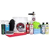 Chemical Guys HOL169 16-Piece Arsenal Builder Car Wash Kit with Foam Cannon, Bucket and (6) 16 oz Car Care Cleaning Chemicals