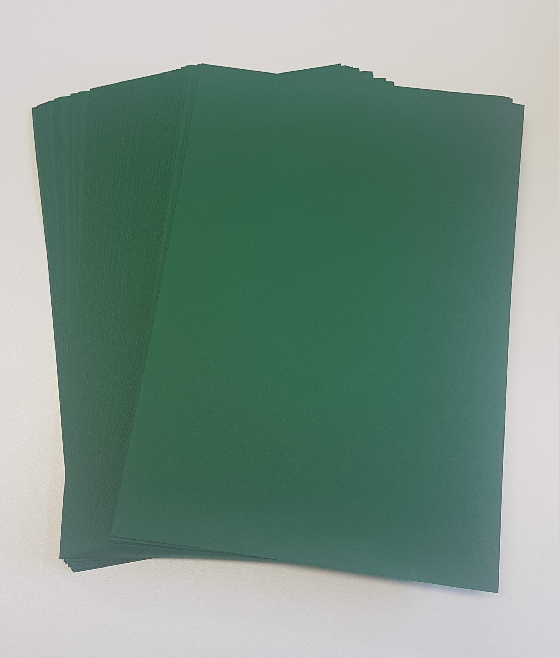 Stella Crafts A4 Xmas Green Card Stock x 50 Sheets, 240gsm (297mm x 210mm)